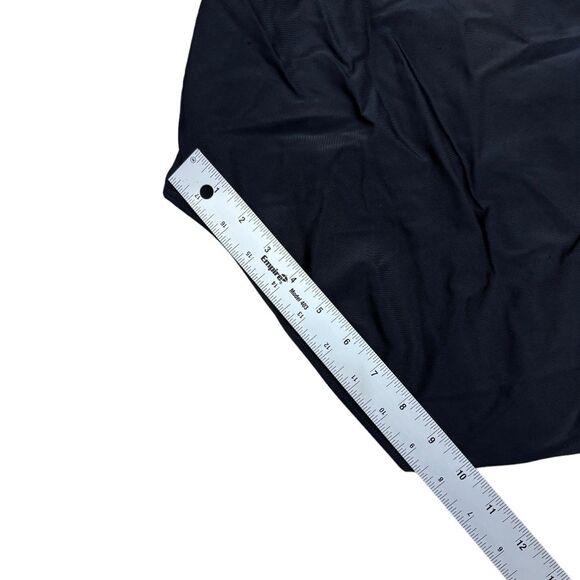 Next Black Rouches One Piece Swimsuit Sz 10 - Picture 5 of 11